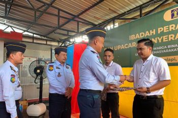 Sebanyak 760 orang napi di Riau terima remisi Natal 2022