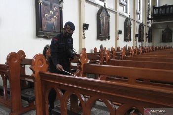Sterilisasi gereja di Malang