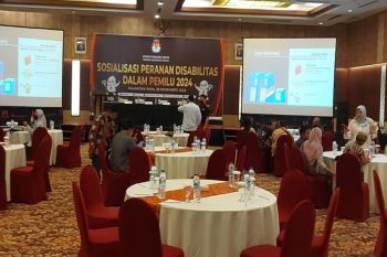KPU Kalteng sosialisasi Pemilu 2024 kepada penyandang disabilitas