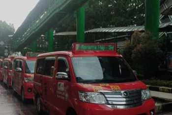 Lima rute angkutan feeder LRT Palembang gratis hingga akhir 2022