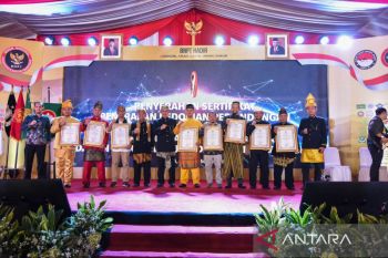 BNPT serahkan sertifikat standar pengamanan objek strategis