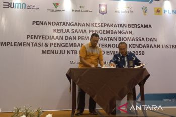 PLN-Pemprov NTB kerja sama menuju nol emisi karbon 2050