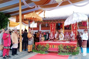 Wali Kota Bandarlampung terima goingelar Batin Mustika Cahya Marga
