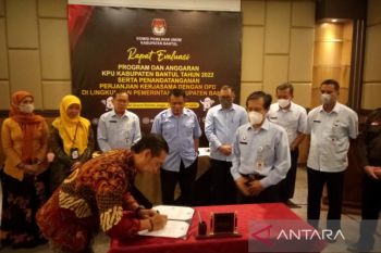 KPU Bantul dan delapan OPD kerja sama meningkatkan kualitas Pemilu 2024