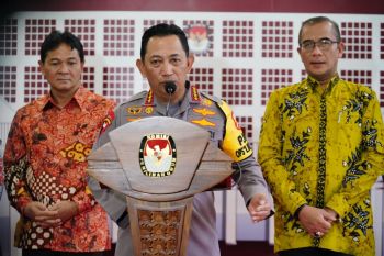 MoU dengan KPU, Kapolri ingatkan persatuan jadi syarat mutlak pada Pemilu 2024