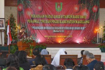 Bupati Magelang : Natal momentum perkokoh nilai-nilai kebangsaan