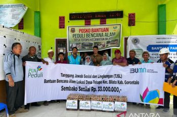PLN Peduli bantu masyarakat terdampak bencana cuaca ekstrem di Sulut
