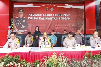 Polda Kalteng catat sebanyak 2.799 kasus kriminal terjadi di 2022