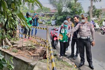 Pembangunan pedestrian Kota Bogor 2022 dicambuk bencana