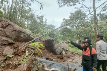 Tanah longsor, sembilan rumah warga Kudus terdampak