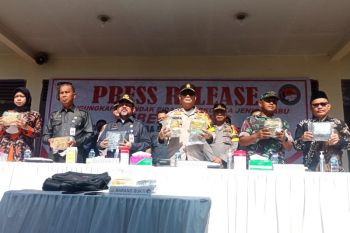 Polisi Bengkalis gagalkan pengiriman sabu sembilan kilogram