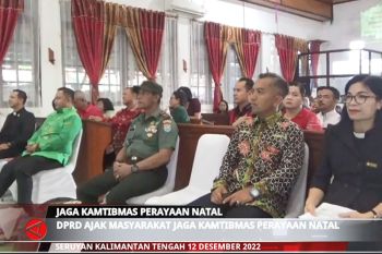 DPRD ajak masyarakat jaga kamtibmas Perayaan Natal