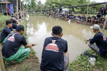 Sambut tahun baru 2023, Relawan Des Ganjar gelar festival mancing