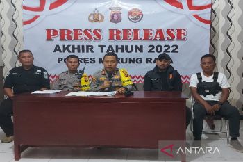 Polres Murung Raya tangani 45 perkara pidana selama 2022