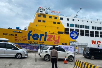 Polda Lampung: Situasi penyeberangan Pelabuhan Bakauheni normal