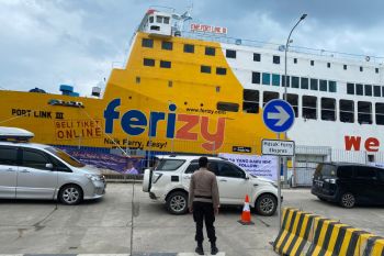 Kondisi penyeberangan via Pelabuhan Bakauheni normal