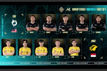 Onic Esports menyerah dari Todak di laga grup M4 World Championship
