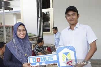 45 unit hunian tetap diserahkan ke penyintas banjir di Luwu Utara