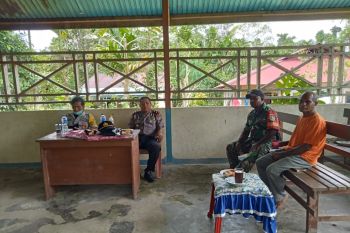 Koramil Numfor ajak aparat kampung jaga ketertiban lingkungan