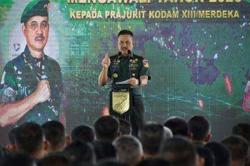 Pangdam apresiasi prestasi  jajaran Kodam/XIII Merdeka raih prestasi