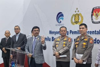 Polri dan Kominfo jalin nota kesepahaman bersinergi kawal pemilu