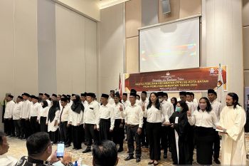 KPU Batam melantik 60 anggota PPK Pemilu 2024