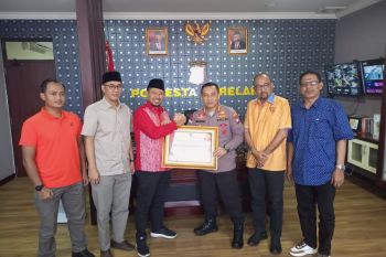 DPRD Batam beri penghargaan pafa Polresta Barelang dalam perangi narkoba