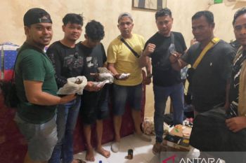 Polresta Padang tahan dua mahasiswa edarkan ganja