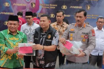 Polisi tangkap lima perusak Kantor MUI