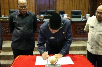 Pemprov-DPRD Sumbar sepakati Perda Pembangunan Infrastruktur Berkelanjutan