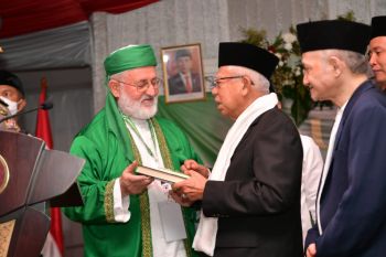 Ma'ruf Amin menanggapi kunjungan Menteri Keamanan Nasional Israel ke Al-Aqsa