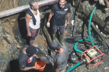 Tiga titik pipa PDAM Jayapura bergeser akibat gempa bumi