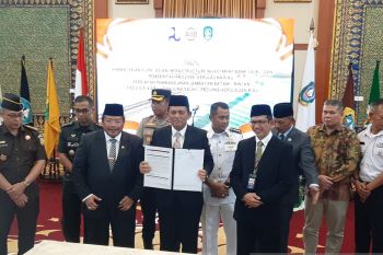 Pemprov Kepri tandatangani MoU persiapan pembangunan jembatan Batam - Bintan