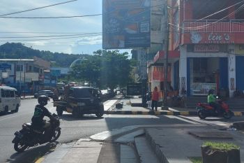 Aktivitas di Kota Jayapura normal usai penangkapan Gubernur Papua Lukas Enembe