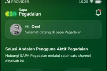Pegadaian hadirkan aplikasi SAPA yang terintegrasi 'contact center'