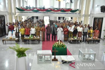 Kanwil Kemenkumham NTT gelar Natal Bersama di Kupang