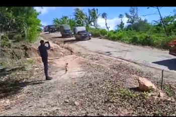 Pemkab TTS perbaiki jalan rusak  terdampak gempa