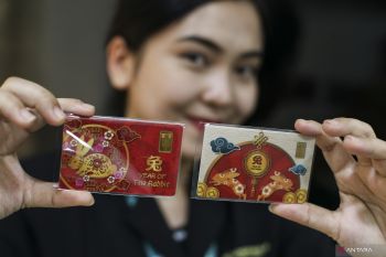 Harga emas Antam naik Rp2.000 per gram