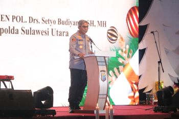 Polda Sulut gelar Perayaan Natal Bersama