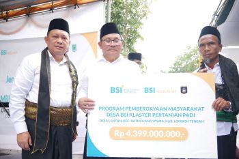 BSI bentuk desa binaan pertanian ramah lingkungan di Loteng NTB