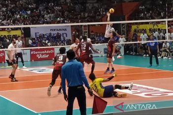 Proliga 2023 : Jakarta STIN BIN libas tuan Pertamina Pertamax