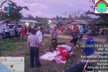 Wisatawan Tangerang terseret ombak Ciantir meninggal