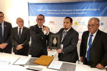 Kembangkan sistem tenaga surya atap, PLN Icon Plus teken kerja sama dengan Solar Radiance
