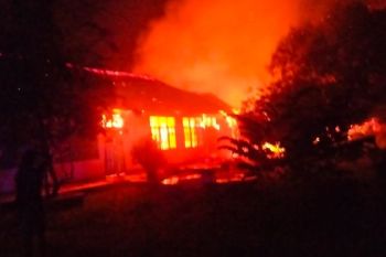 Polisi selidiki kebakaran 13 ruangan di kampus USWIM Nabire