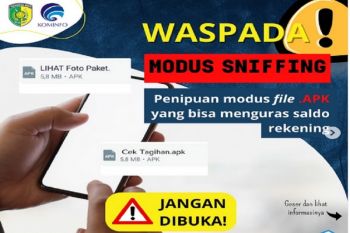 Diskominfo: Waspada penipuan bermodus "sniffing" di Palangka Raya