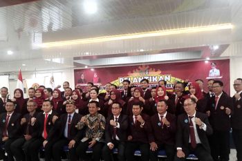 Kadis Kesehatan Pringsewu hadiri pelantikan DPD PPNI 2022-2027