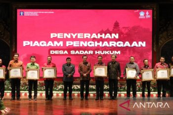 Kemenkumham merancang ulang penetapan desa sadar hukum