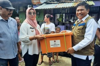 Pemprov Sulsel salurkan bantuan kepada korban kebakaran di Jalan Nuri Makassar