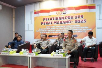 Polda Sulbar tingkatkan kemampuan personel untuk pengamanan Pemilu 2024