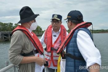 Menhub tinjau proyek dermaga wisata dan bandara VVIP di IKN